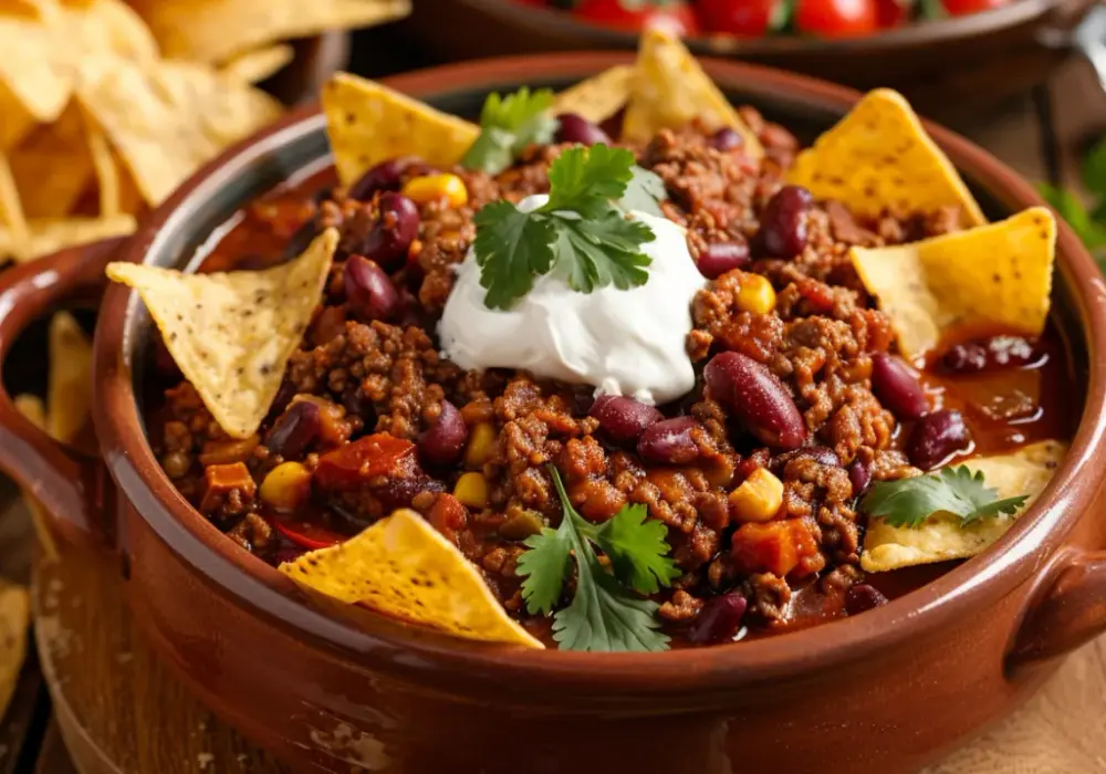 Chili con carne z nachosami: Niezwykły i najlepszy przepis na te danie